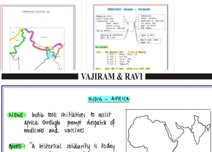 Download Vajiram And Ravi Handwritten Notes 2025-26 PDF(updated)