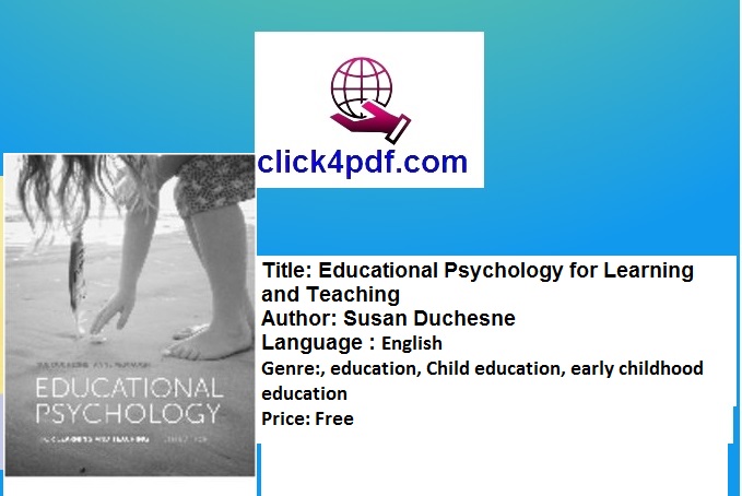[New]Educational Psychology for Learning and Teaching PDF Free Download