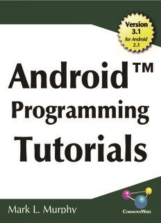 [PDF] Android Programming Tutorials PDF Free Download