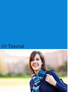 [PDF] C# Tutorial - Tutorials for Swing, Objective C, Android PDF Free Download